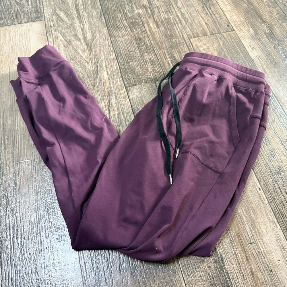 Zyia Active Women's Unwind Joggers in Purple, Size Large